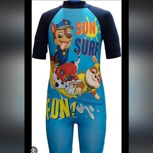 Paw Patrol Rash Guard Sz 3T NWT UV50